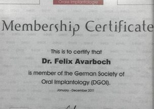 DGOI Member of the German Society of Oral Implantology
